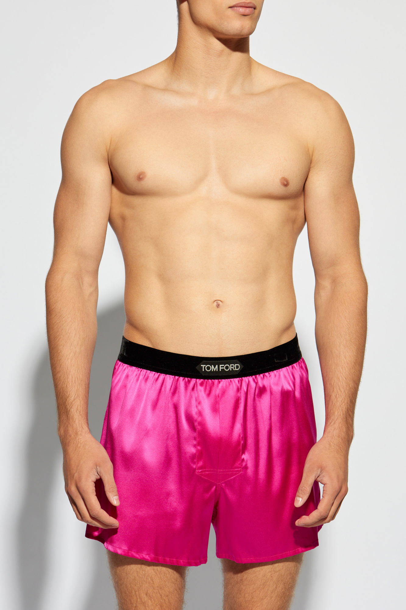 ショーツ TOM FORD SHORTS IN RASO DI SETA Shorts in raso di misto seta in Nero - Tom Ford | Mytheresa